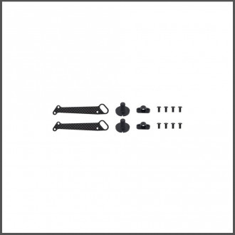 Body support set (2) S750 EVO (SER804474) (15) Spare Parts Serpent