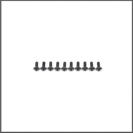 Screw allen flanged roundhead m5x12 (10) (SER110106) (6) SPARE PARTS SERPENT