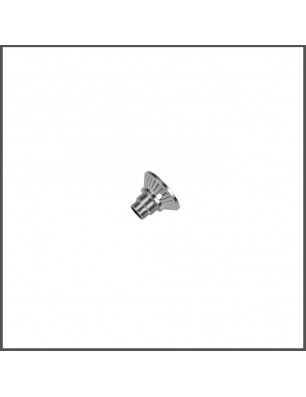 Centax clutchbell 1/10 alu nickel coated V2 (SER804439) (20) Spare Parts Serpent