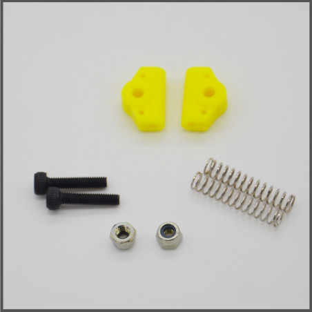 THROTTLE LINKAGE SET  yellow SPARE PARTS BLISS
