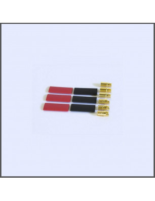 PLUG 8MM GOLD FEMALE ELECTRONICS ORION