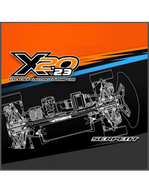 MEDIUS X20 '23 CARBON 1/10 EP AUTOMODELS SERPENT