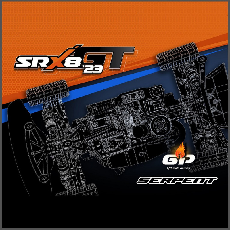 SRX8 GT 23 1/8 GP AUTOMODELS SERPENT