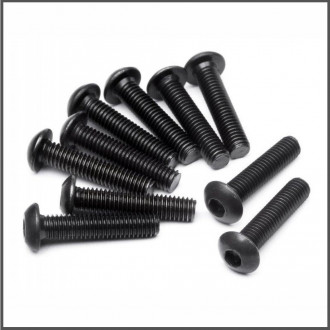 BUTTON HEAD SCREW M3X14MM (HEX SOCKET/10PCS) SPARE PARTS HB