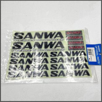 ADESIVI SANWA BLACK SPARE PARTS SANWA