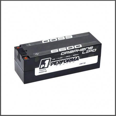 P1 graphene lipo 6600 14.8v 120c (PA9302)