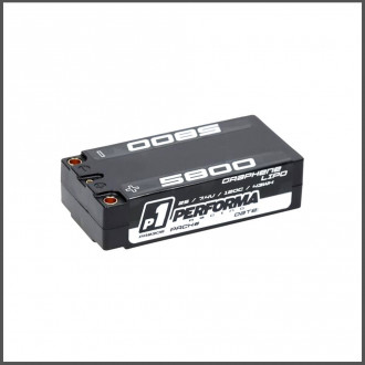 P1 graphene lipo shorty 5800 7.4v 120c (PA9306)