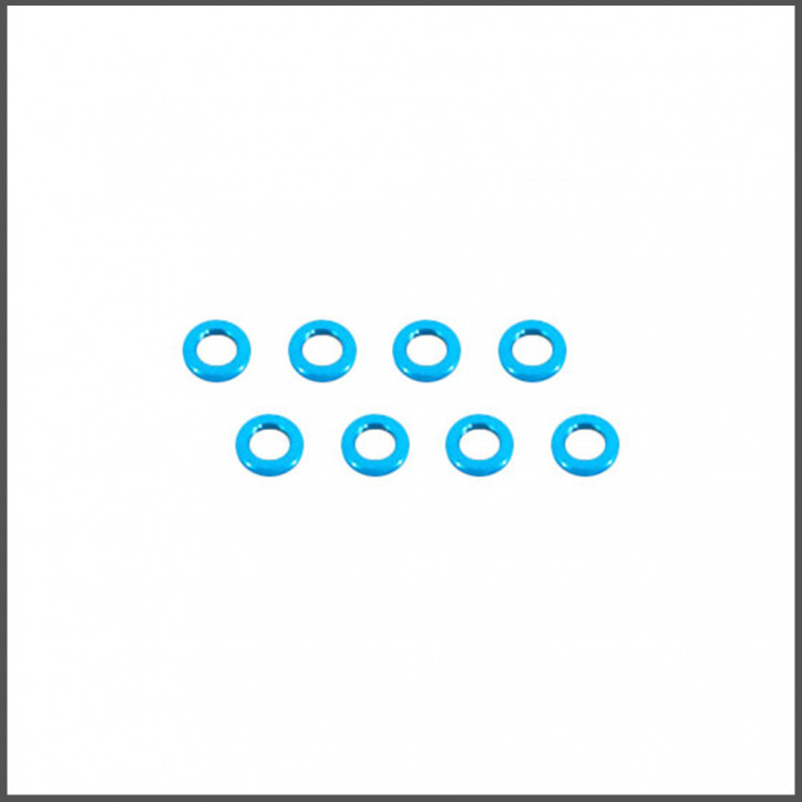 3x5.5x0.5 alumium washer light blue (RS-917-0.5-LBL)