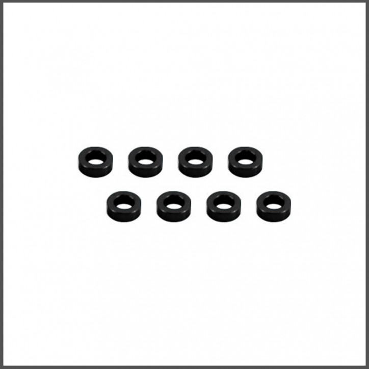 3x5.5x2.0 alumium washer  black (RS-917-2.0-BK)