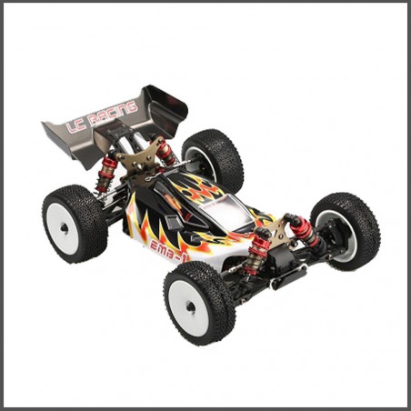 Lc racing emb-1l - 1/14 mini buggy off road 2.4ghz brushed rtr std (LC-EMB-1L)