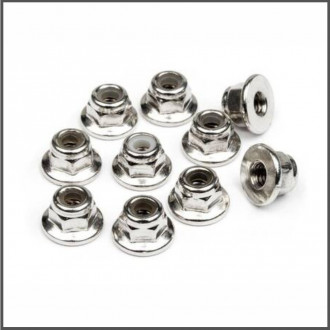 FLANGED LOCK NUT M3 (10PCS) SPARE PARTS HB