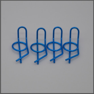 BODY CLIPS ( 4 PCS) BLUE SPARE PARTS BLISS