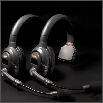 Smart-com headset (standard) - grey/dark grey, 1 master / 1 remote (SCH-8286-13)