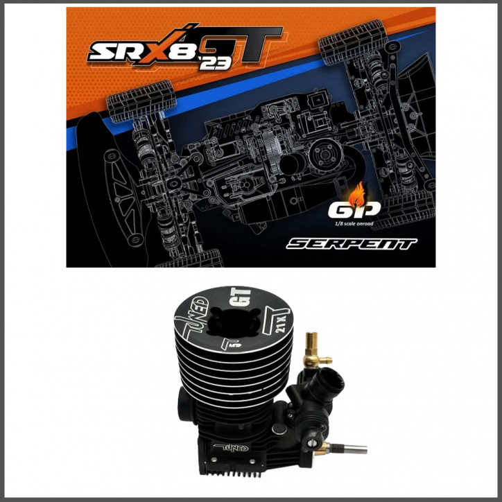 Promo srx8 gt 23 1/8 gp + gt5x cardan (SER600066-GT5X)