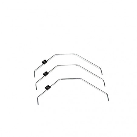 Front sway bar set v2 (2.0, 2.2, 2.4mm) (HB114746)