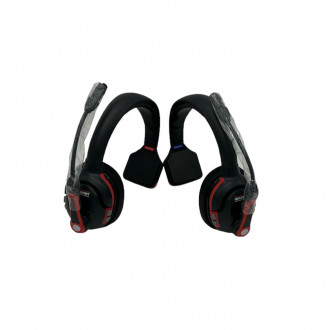 Smart-com headset (standard) - red/dark grey, 1 master / 1 remote (SCH-8286-21)