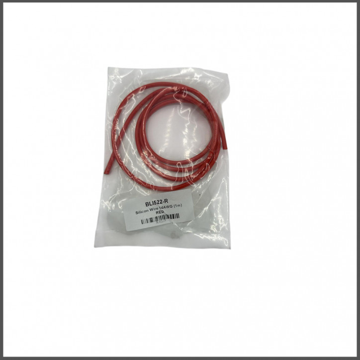 SILICON WIRE 14AWG (1m) RED (BLI522-R) SILICON WIRE 14AWG (1m) RED (BLI522-R)