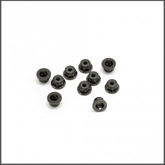 SWORKz Flange M3 Lock Nut EVO (GM) (10pc) (SW103003A)