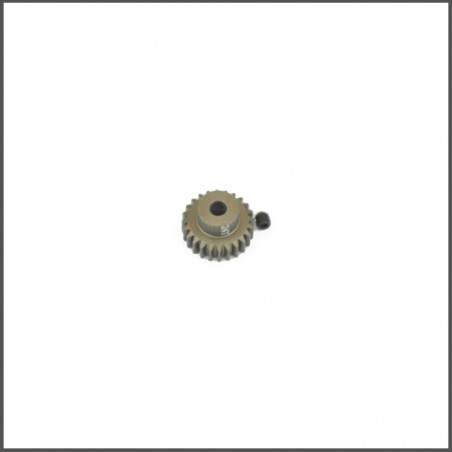 Motor-pinion alu hard  48P / 24T (SER120162)