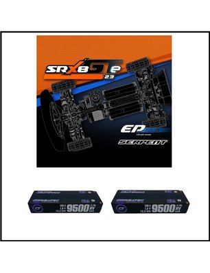 Combo Srx8 gte 23 1/8 gt (SER600067) con 2 x Corsatec SM line 9500 stick 2s HV (CT10103)