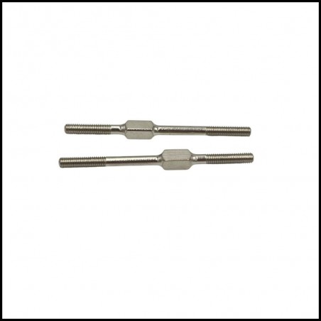 Steel Turnbuckle M3x50mm(2) (C7055)