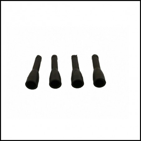 Shock Shaft Dust Covers(Black) (4 pcs)