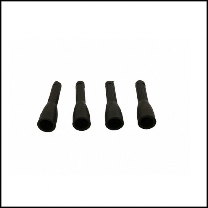Shock Shaft Dust Covers(Black) (4 pcs)