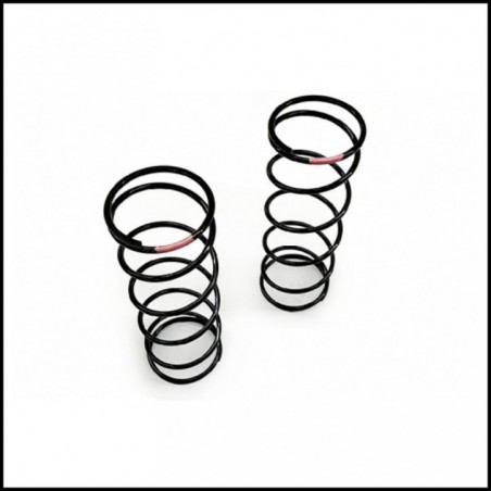 16mm Front Shock Spring  - Hard (Pink) - (2 pcs) (457-H)