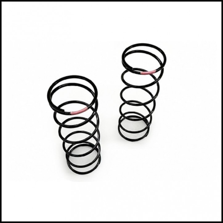 16mm Front Shock Spring  - Hard (Pink) - (2 pcs) (457-H)