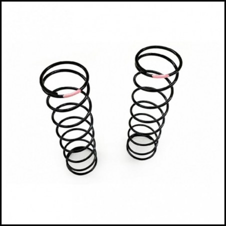 16mm Rear Shock Spring - Hard (Pink) - (2 pcs) (458-H)
