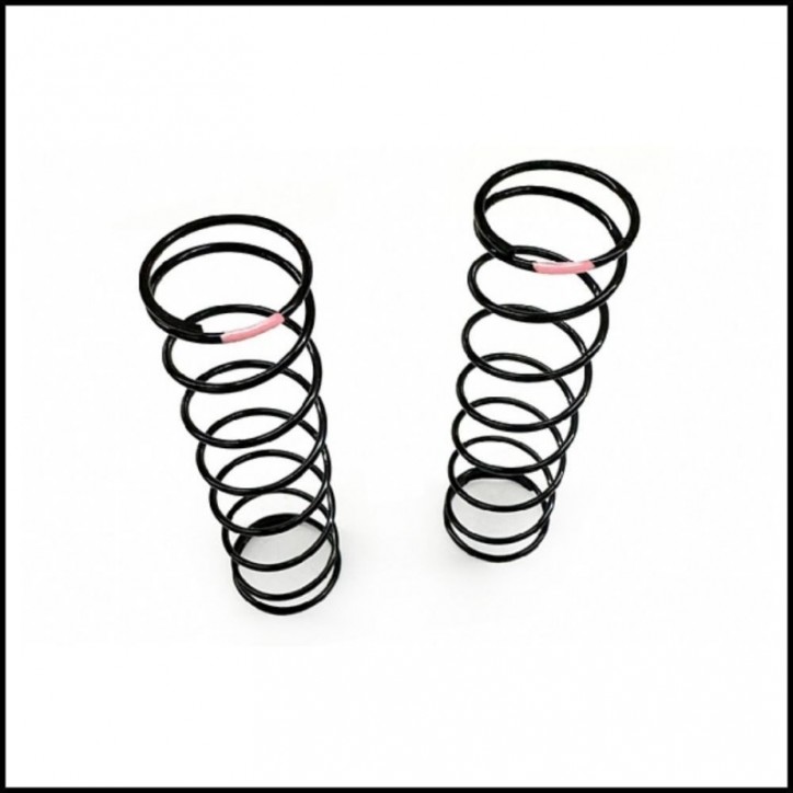 16mm Rear Shock Spring - Hard (Pink) - (2 pcs) (458-H)