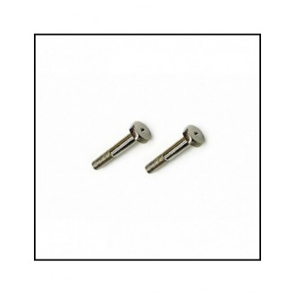 3x18mm (anti-clockwise). Silver (2 pcs)