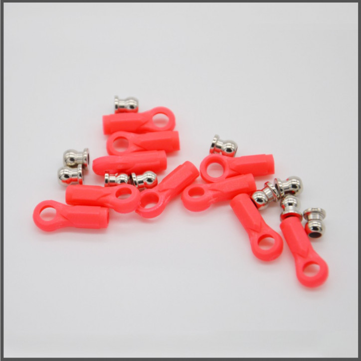 Colored ball joint set 10pcs  pink (BLI107P)