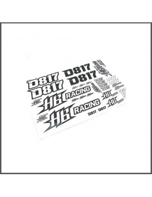 STICKERS D817 SPARE PARTS HB